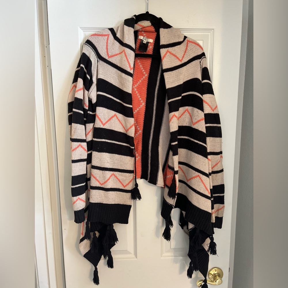 Blanket style cardigan